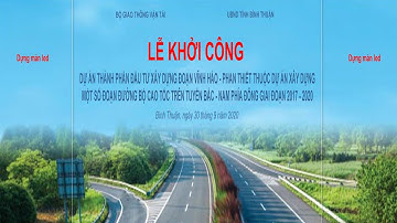 KHỞI CÔNG CAO TỐC VĨNH HẢO - PHAN THIẾT BÌNH THUẬN - DẦU GIÂY NGÀY 30/9/2020 ĐÃ SẴN SÀNG