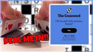 Here's My Ante... | Solving The New York Times Crossword Puzzle | June 17, 2026 | Wednesday