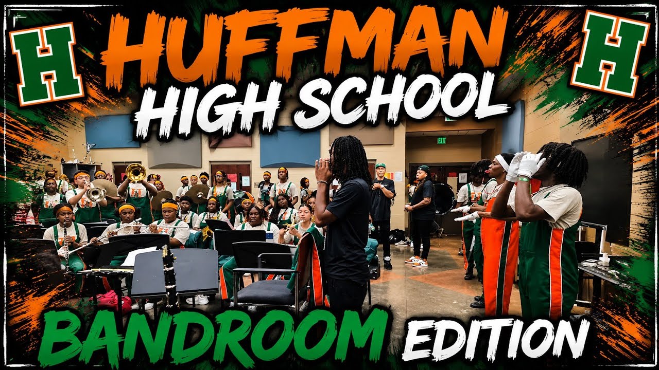 Huffman High School Marching Band [Bandroom Edition] 2025 - YouTube