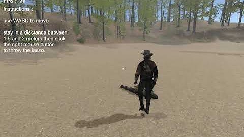 Red Dead Redemption 2 Lasso Mechanic Unity Prototype