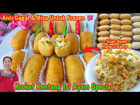 Resep Kroket Kentang Isi Ayam Wortel