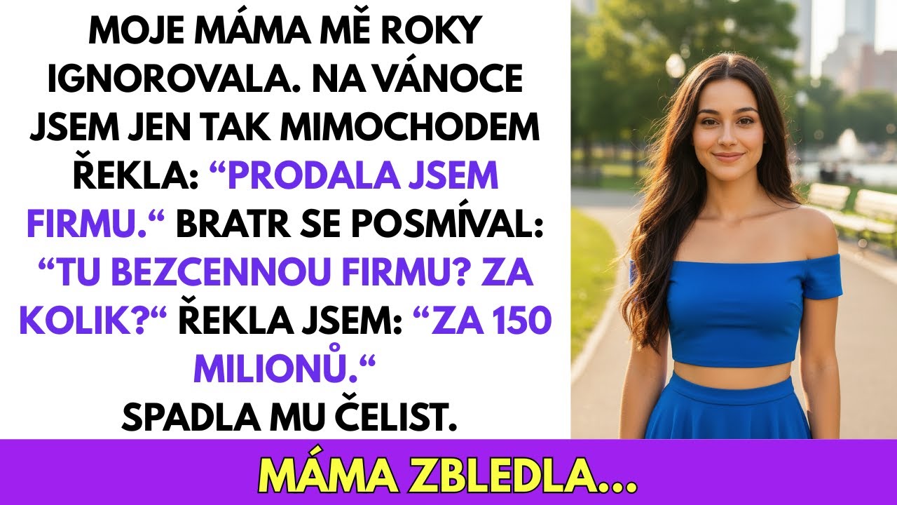 Na Štědrý večer mě otec chytil za paži tak silně, že mi zůstaly modřiny, a před třiceti pěti hosty mi strkal do rukou dokument, kterým se měla vzdát dědictví, které mi odkázal děda. „Podepiš to,"...