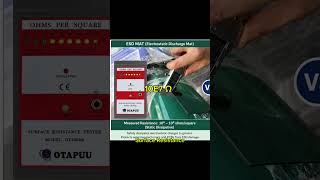 What Is The Resistance Range Of An ESD Mat? #ESDMat #ESDMatResistance #SurfaceResistance #ACL800