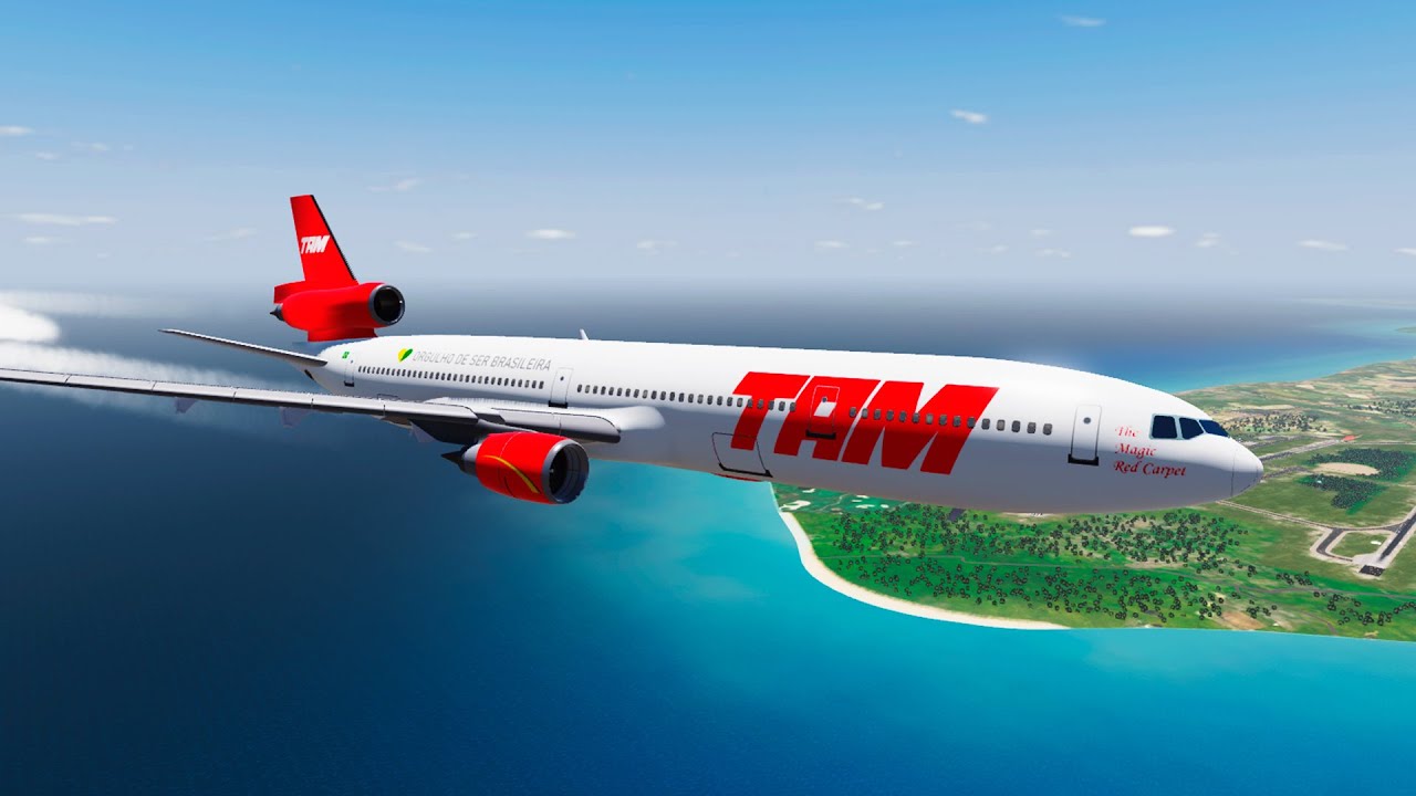 Um clássico voo TAM