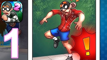 Robbery Bob 2 - Gameplay Walkthrough Part 1 - Mafioso: Levels 1-10 (iOS, Android)