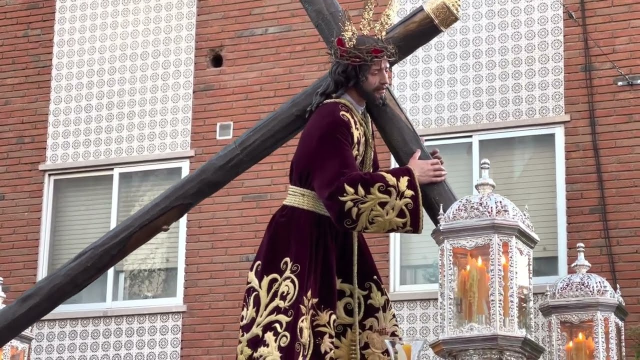 Saludo Cristo de la Castelar🎺- A.M. El Perdón - Jesús del Perdón - 2023 - Alcázar -  LaCruzdeGuia.es