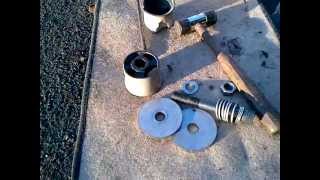 Removing Skoda Fabia Front Suspension Bush tricks + DIY refit tool