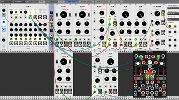 VCV RACK DEMO (old version) | Befaco Rampage Bass