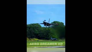 F16 Fighter Falcon Beautiful Takeoff