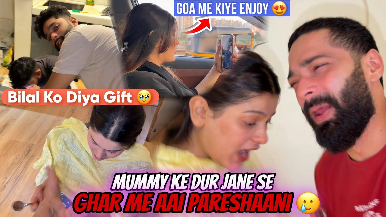 Mummy Ke Bina Ghar Me Aai Pareshaani 🥲| Abresh Ko Sambhala Ayesha Ne | Zeeshan & Abresh 
