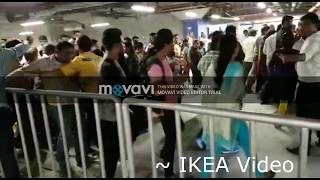 Grand opening of IKEA store in Hyderabad. Crowd on very first day.