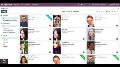 Odoo 14 Appraisal Module