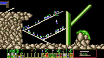 Lemmings Plus I (Psycho 12): Not gonna work.