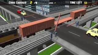 Railroad Crossing Android Gameplay Trailer - Let's Play Review screenshot 1