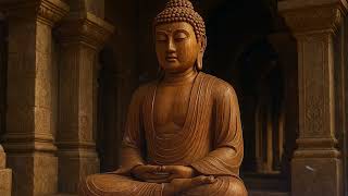The Silent Wisdom of Buddha: Meditating in Sacred Serenity
