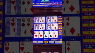 Dealt Trip Fours Again, 5-Play DDB VP, Encore Boston Harbor
