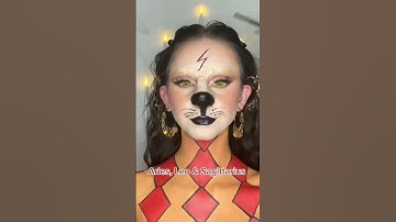 Sorting the Zodiac Signs into Hogwarts Houses😱 #harrypotter #zodiacsigns #hogwarts #creativemakeup