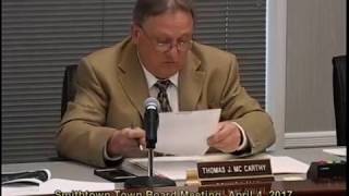 Smithtown Town Board Meeting April 4 2017