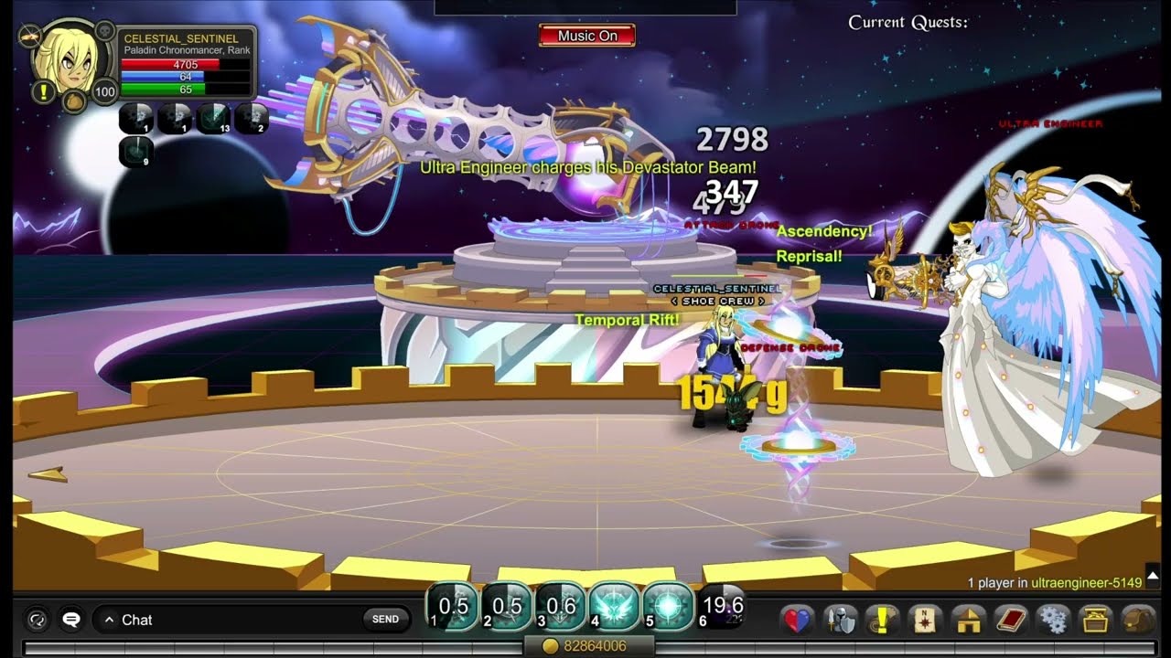 AQW - Ultra Engineer (#2) (Solo: Paladin Chronomancer)