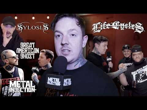 BLEED FROM WITHIN Interviews GREAT AMERICAN GHOST, SYLOSIS & LIFE CYCLES | Metal Injection