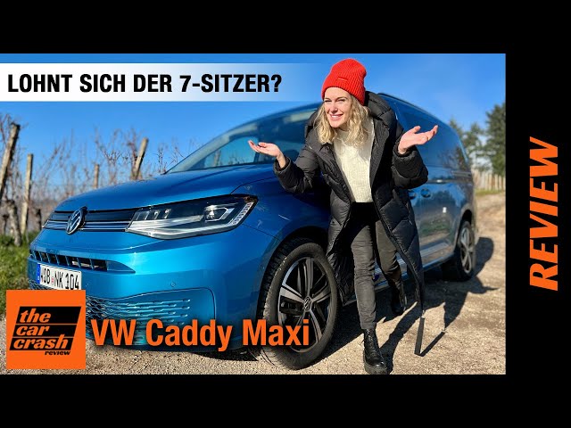 VW Caddy Maxi (2022) Was kann der 7-Sitzer mit langem Radstand? Fahrbericht, Review, Test