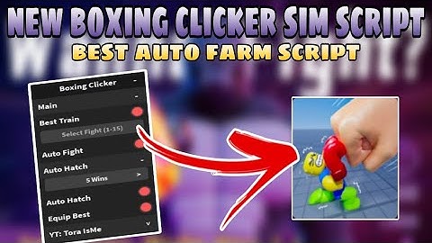Roblox Boxing Clicker Sim Script | Best Auto Farm | Roblox Script | Mobile/PC | Delta X•Fluxus