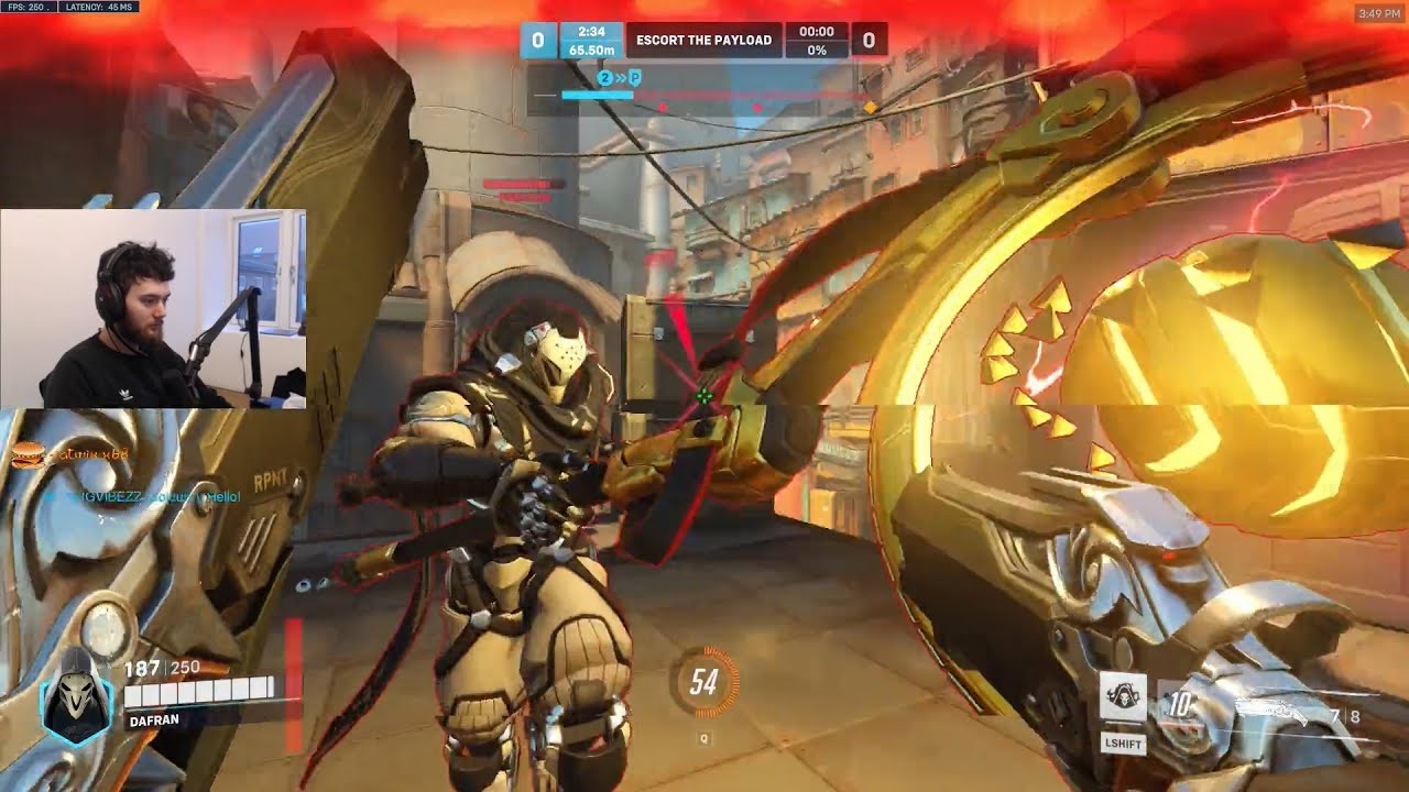 Dafran INSANE Reaper Overwatch 2 Season 2 Gameplay - YouTube