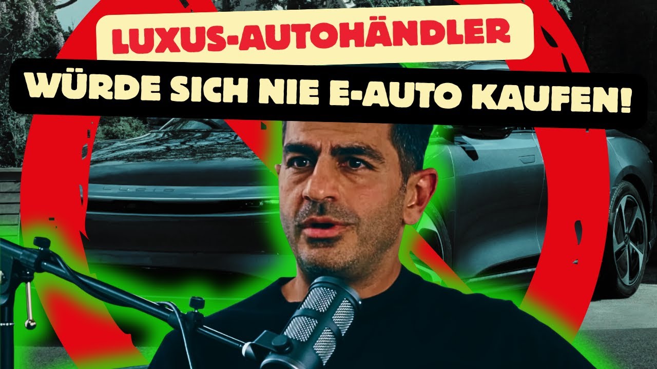 Luxus-Autohändler Hamid würde sich nie ein ELEKTROAUTO kaufen... | REAKTION