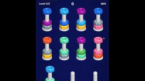 Sort Nuts Level 131 - 140 Walkthrough | PuzzleChallenge ✔️
