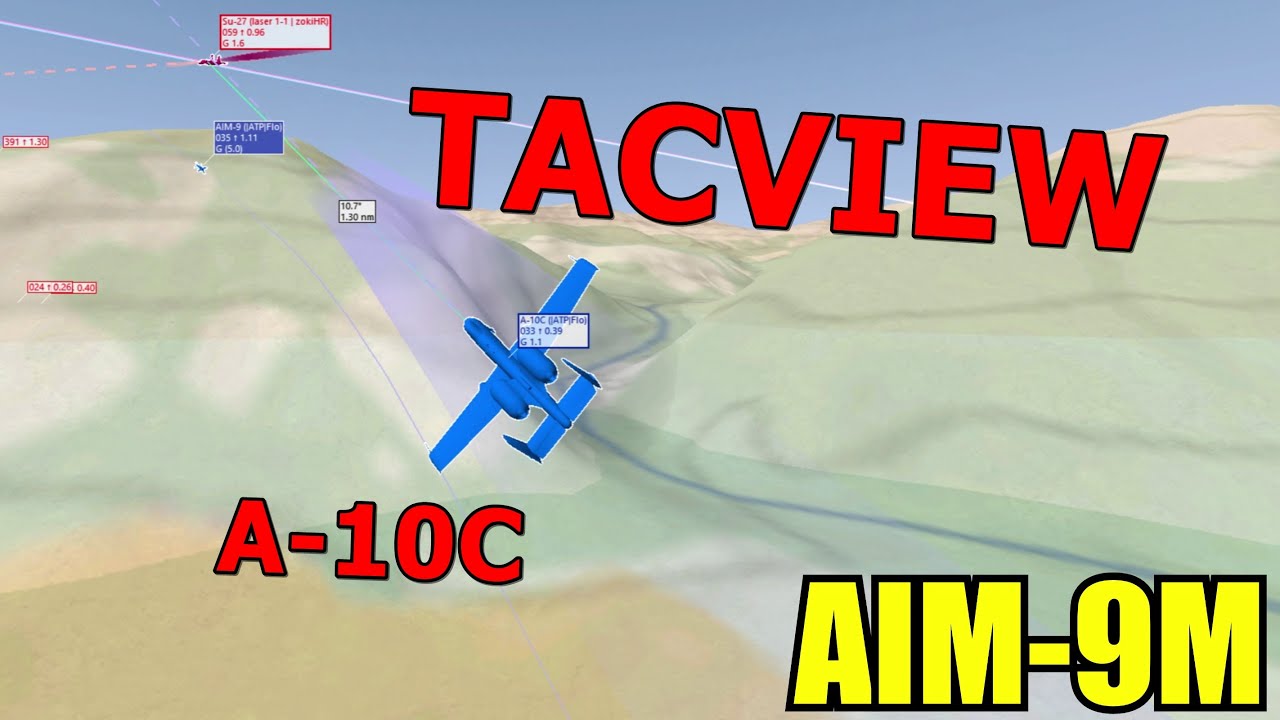 DCS [TacView]: A-10C on BuddySpike 80ties PvP - A/A-Kill and Friendly ...
