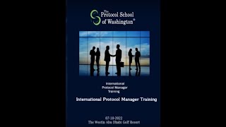 The Protocol School Of Washington Highlight Video - Ipmt Abu Dhabi, Uae October 2022