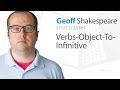 Verbs/Object/To/Infinitive