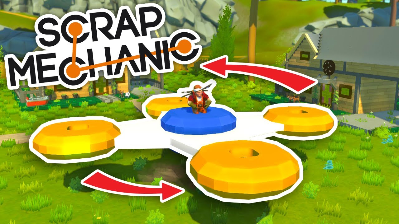 Scrap Mechanic ITA - Il Fidget Spinner volante!! giochi uniti