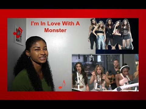 Fifth Harmony "I'm In Love With a Monster" (Acoustic) | On Air with Ryan Seacrest Reaction