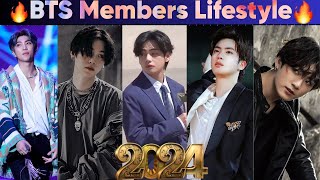 BTS Members Lifestyle 2024 | Net Worth, Luxury Cars, and Charitable Acts | 2024 Update