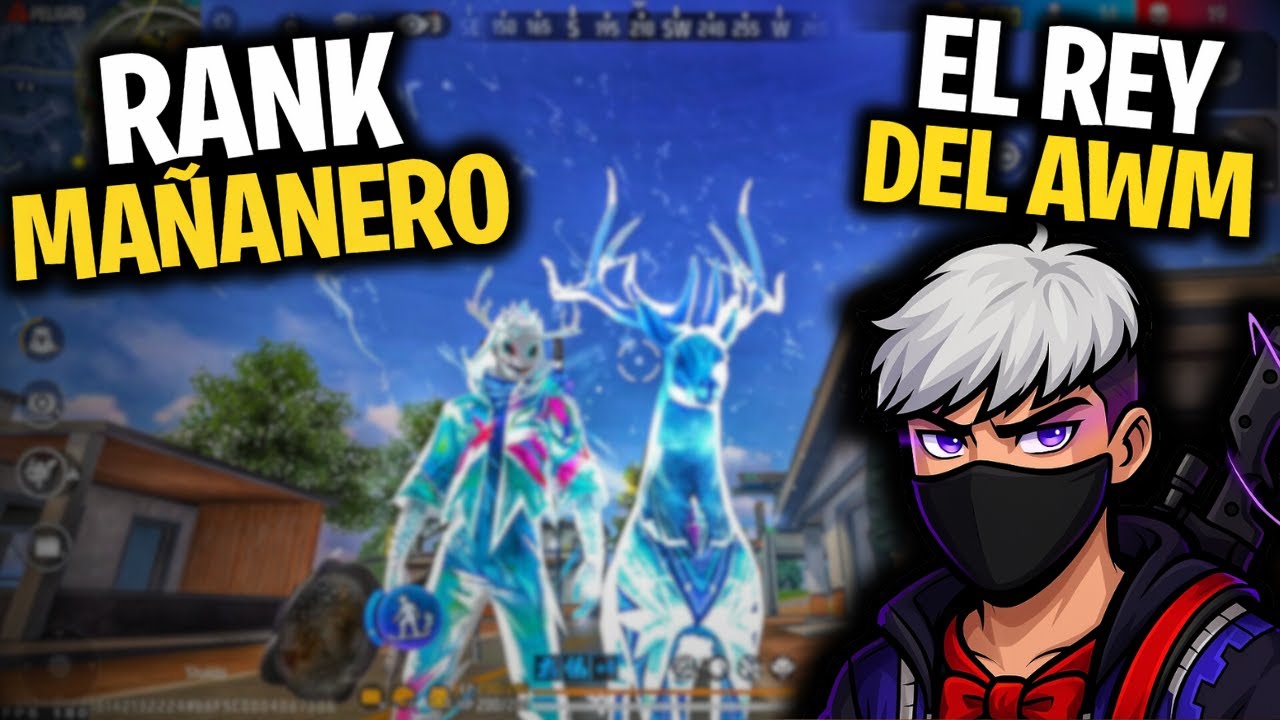 RANK MAÑANERO CON EL CHAT🎅❤️ | EL REY DEL AWM 🐐🇦🇷 | FREE FIRE