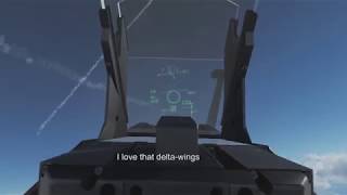DCS M-2000C aircombat vs. Su-27, Su-33 & AJS-37