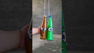 Which Color Glass Bottle will Win?? #shorts #asmr #satisfying #glassbottles