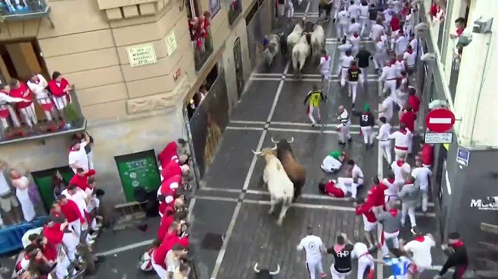 SEGUNDO ENCIERRO de San Fermín 2024 | Toros de Cebada Gago