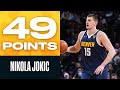 Jokic Goes Off For 49 PTS, 14 REB & 10 AST in OT thriller vs LAC 👀