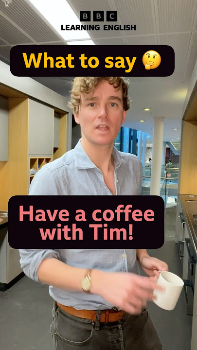 Have a coffee with Tim ☕️