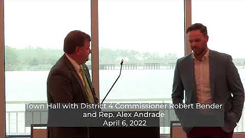 Town Hall with District 4 Commissioner Robert Bend...