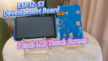 ESP32 S3 7 Inch Capacitive Touch Screen with ESP32 S3 Development Board