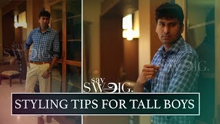Dress and Accessories for Tall Boys | Expert Voice | Say Swag screenshot 1