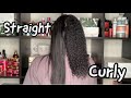 Reverting My Hair | Straight To Curly After Fresh Trim