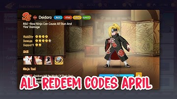Ninja Heroes Unleashed | New 2 Giftcodes April - Event Free SS Ninja | Epic Ninja God New Gift Codes