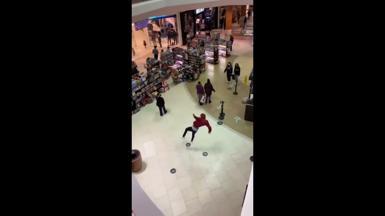 Doing Ninja Flips In Public Mall Shorts