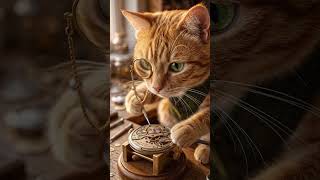 This Ginger Cat is the World’s Smallest Watchmaker! 🐈✨