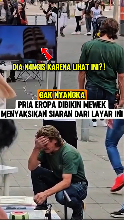 I didn't expect it‼️European men were made to cry because of this #sad #shortvideo #muslimpulsee