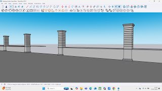 Cara membuat pagar di SketchUp